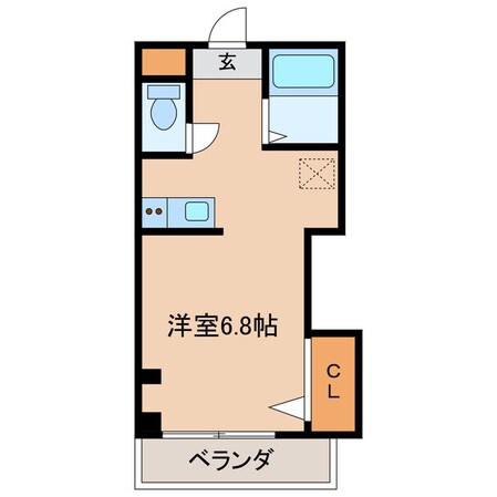 膳所駅 徒歩16分 3階の物件間取画像